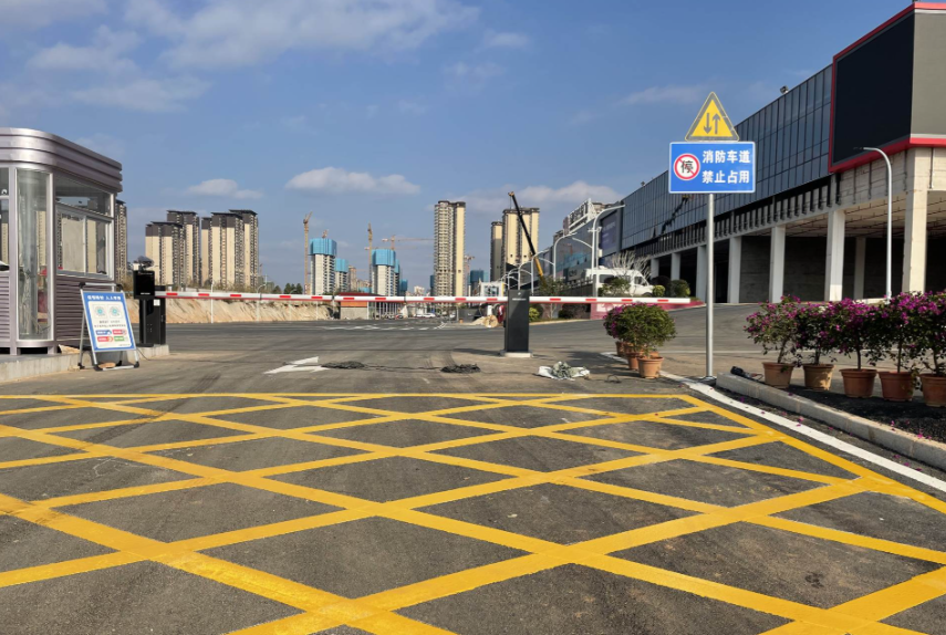 消防网格划线施工.png